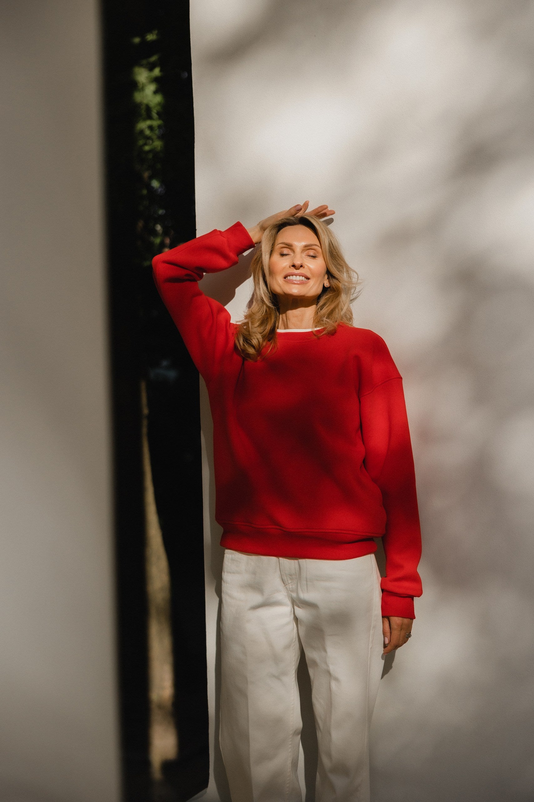 Stella Sweatshirt in red