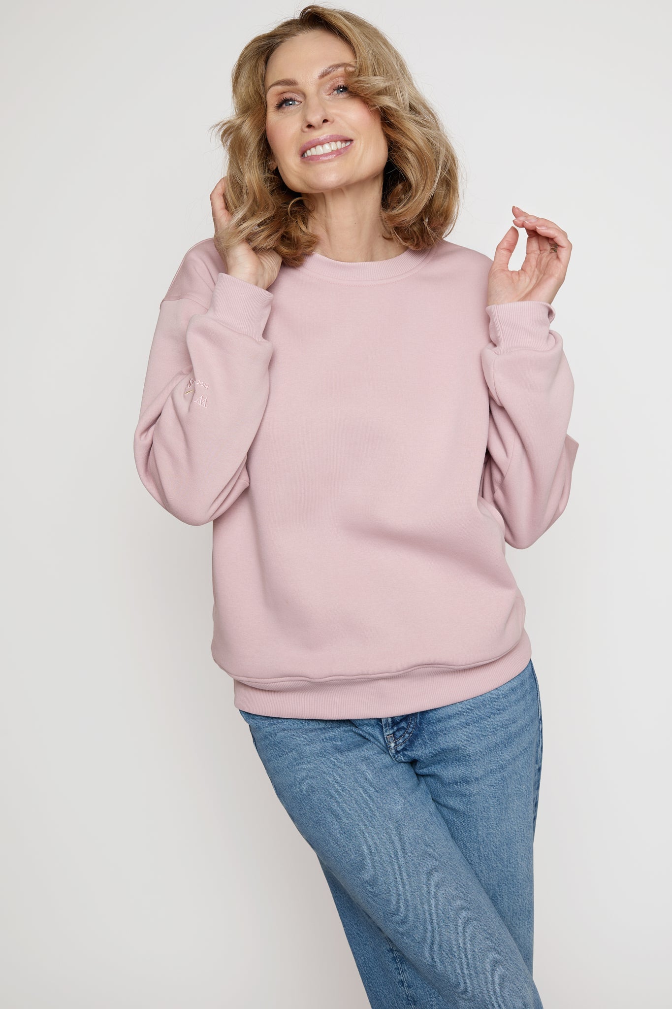 Stella Sweatshirt in dusty pink